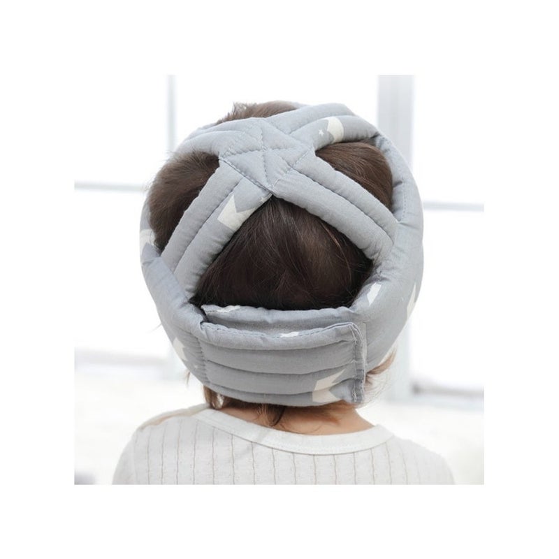 Baby Head Protector Baby Toddler Anti-Collision Safety Hat Infant Harnesses Adjustable Safety Helmet Baby Learn to Walk Protective Hat with Chin Strap Headguard Hat for Baby Breathable and comfortable - Image 3