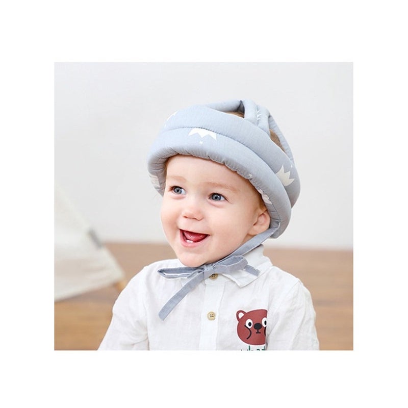 Baby Head Protector Baby Toddler Anti-Collision Safety Hat Infant Harnesses Adjustable Safety Helmet Baby Learn to Walk Protective Hat with Chin Strap Headguard Hat for Baby Breathable and comfortable - Image 5