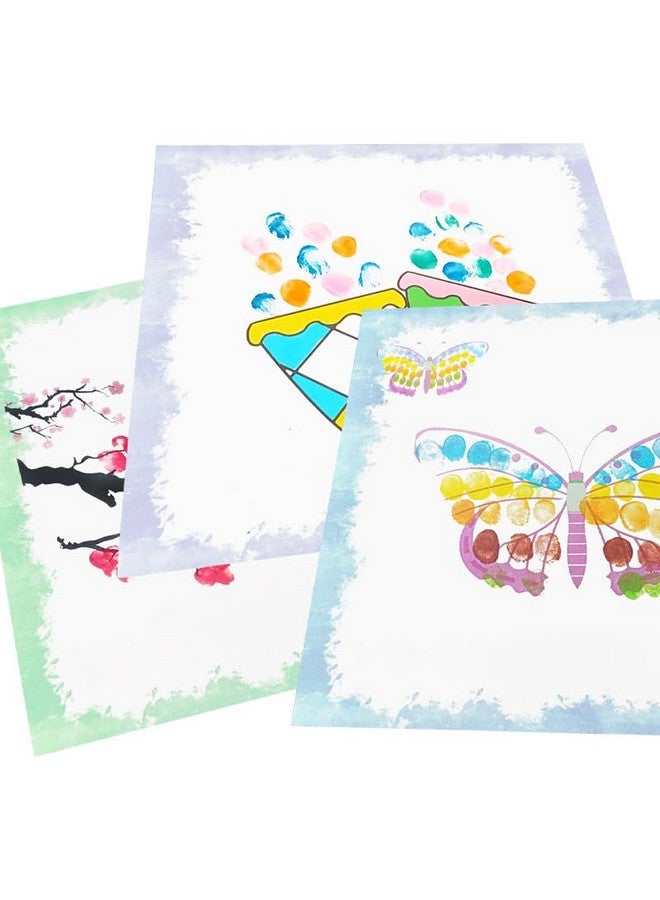 DD RETAILS Finger Painting And Colouring Art Book || Washable Kids Finger Painting Set With Painting Book & 7 Finger Paint || Thumbprint Art And Craft Book For Kids (Pack Of 1) (Finger Painting) - Image 4