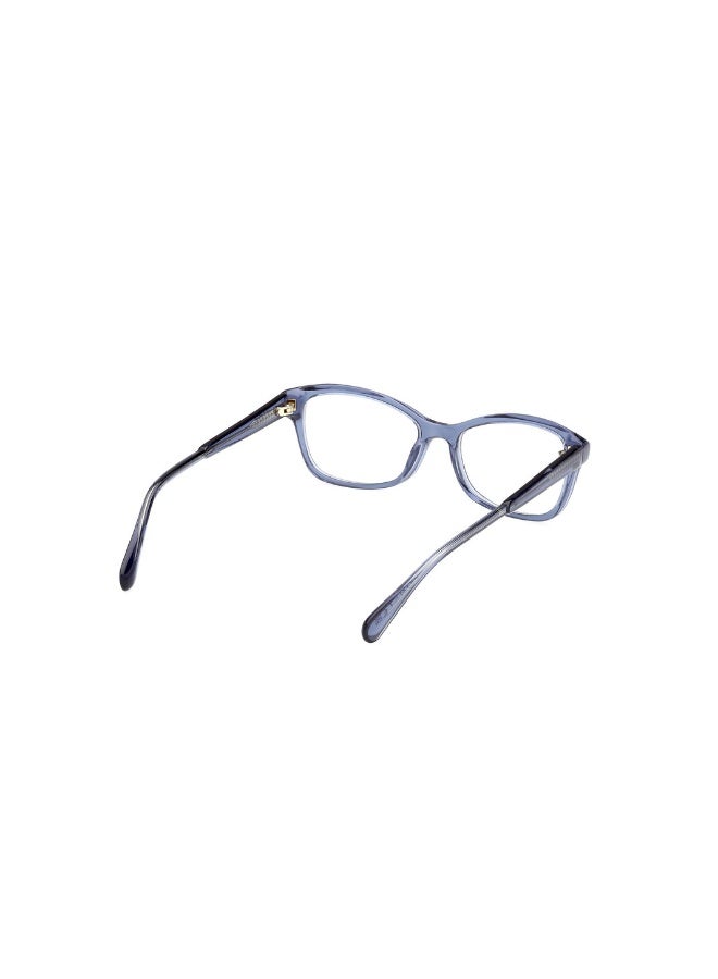 ماكس اند كو نظارة طبية بشكل دائري للنساء بأذرع من الأسيتات MO5127  مقاس 50 - أزرق لامع - Image 5