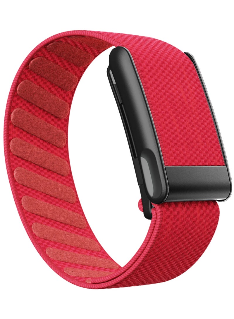 تمبو سوار بديل رياضي من النايلون فائق النعومة لجهاز هوب 5.0 لايف أم جي  - متوافق مع تخطيط القلب | جهاز تتبع الصحة واللياقة البدنية والنشاط | حزام قابل للتهوية ومتين وآمن، مع موصل على شكل حرف U، سهل الاستخدام ومثالي لجميع المناسبات | غير مخصص للجيل الرابع - Image 1