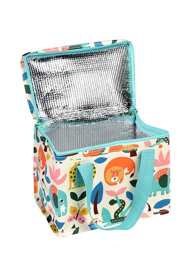 Rex London Wild Wonders Lunch Bag – Insulated Kids Lunch Bag with Colorful Animal Prints – Perfect for Preschool, Daycare, and School - Image 2