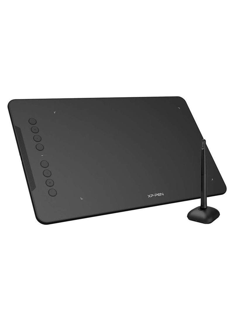 XP-PEN - Deco 01 V2 10x6.25in Digital Graphics Drawing Pen Tablet with Battery-Free Passive Stylus and 8 Shortcut Keys (8192 Levels Pressure) - Image 1