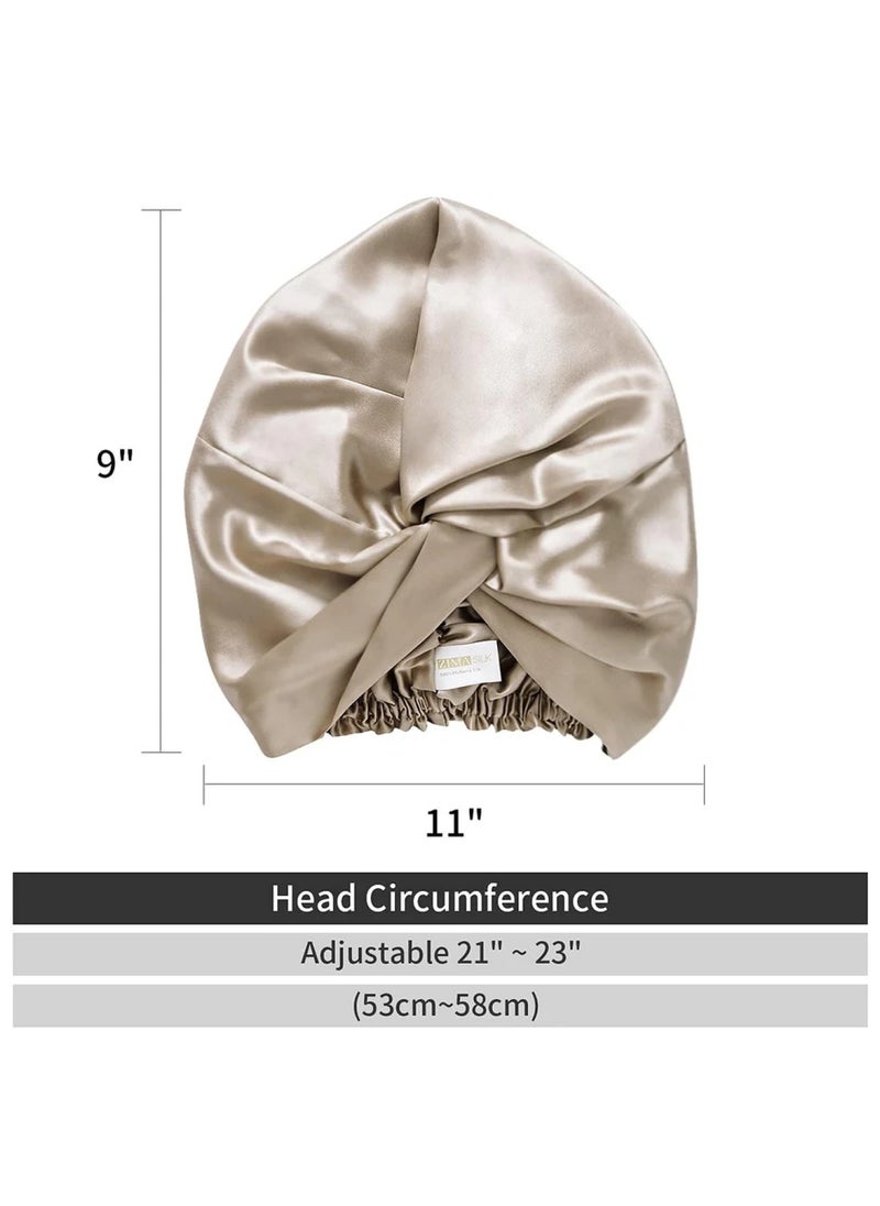 ZIMASILK 22 Momme Silk Sleep Cap  - Image 4