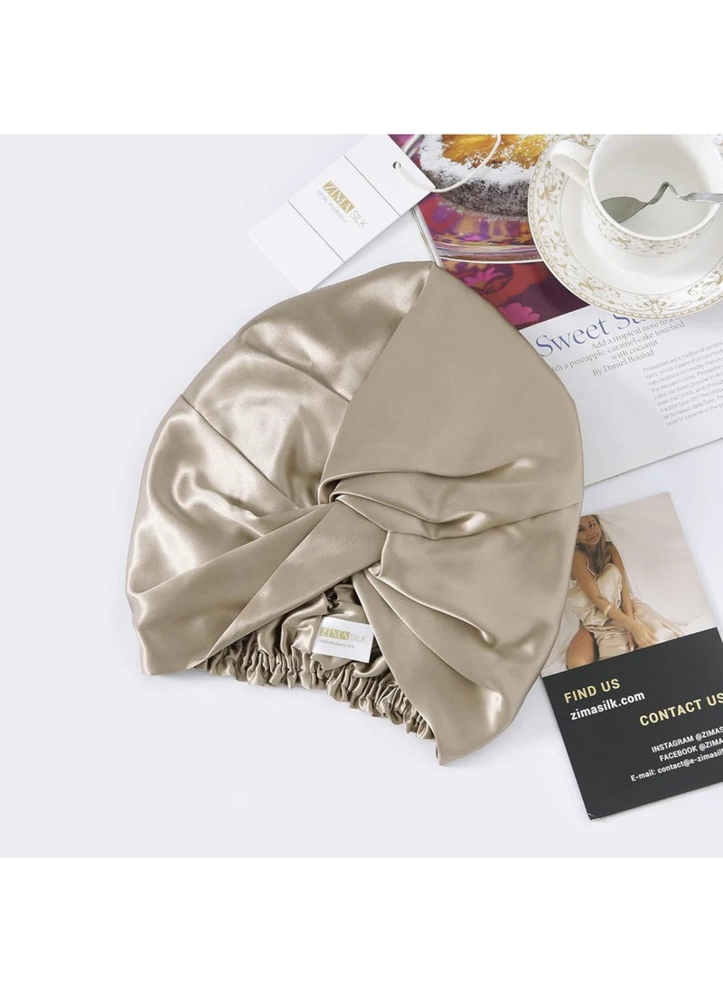 ZIMASILK 22 Momme Silk Sleep Cap  - Image 5