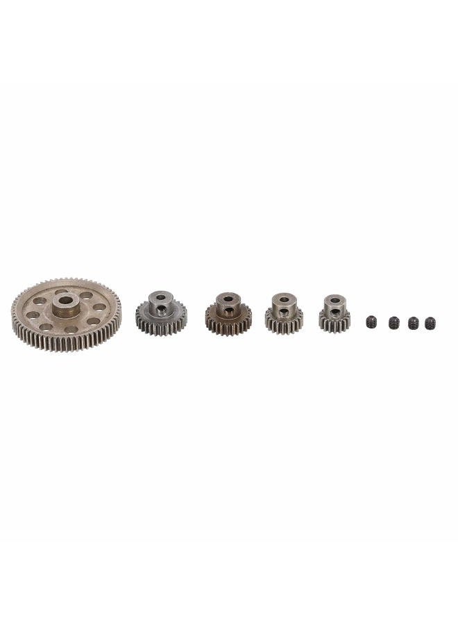 Globact 11184 Steel Diff Differential Main Metal Spur Gear 64T 17T 21T 26T 29T Motor Gear RC Replacement Parts for Redcat Volcano EPX HSP 1/10 Monster Truck Brontosaurus 94111 - Image 3