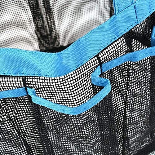 ONTRIP Ontrip Hanging Mesh Shower Caddy 8-Pocket Bathroom Storage Basket Shower Organiser for Shampoo Conditioner Soap - Image 4