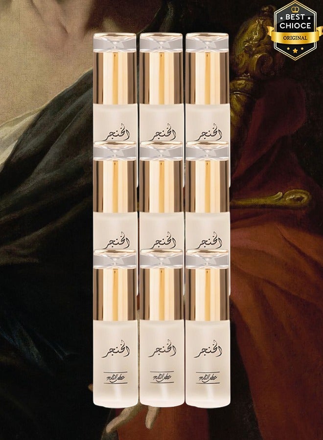 Banafa 9 Pieces Al Khanjar Perfume Oil For Men 40ml - Image 1