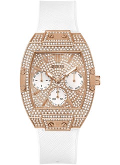 GUESS Guess Womens Raven Gold paved with crystals watch GW0105L2  - Image 1