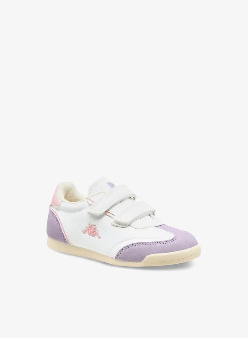 Kappa Girls Hook & Loop Ankle School Sneakers