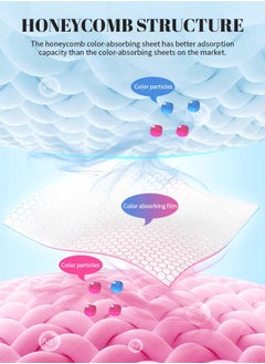 Generic 40 sheets Color Catcher Sheets, Color Collection Laundry Tablets,Prevents Color Bleeding for Works in Hot and Cold Washes  - Image 3