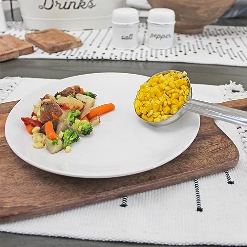 Darware Portion Control Serving Spoons (6-Piece Ladle Set); w 1/4 Cup, 1/2 Cup, 3/4 Cup & 1 Cup (2, 4, 6, 8 oz) & 1/2 & 1 Cup Utensils/Spoodles - Image 4