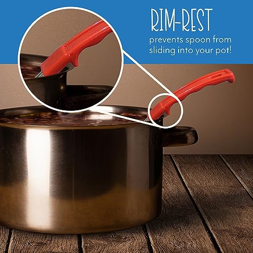 Darware Portion Control Serving Spoons (6-Piece Ladle Set); w 1/4 Cup, 1/2 Cup, 3/4 Cup & 1 Cup (2, 4, 6, 8 oz) & 1/2 & 1 Cup Utensils/Spoodles - Image 5