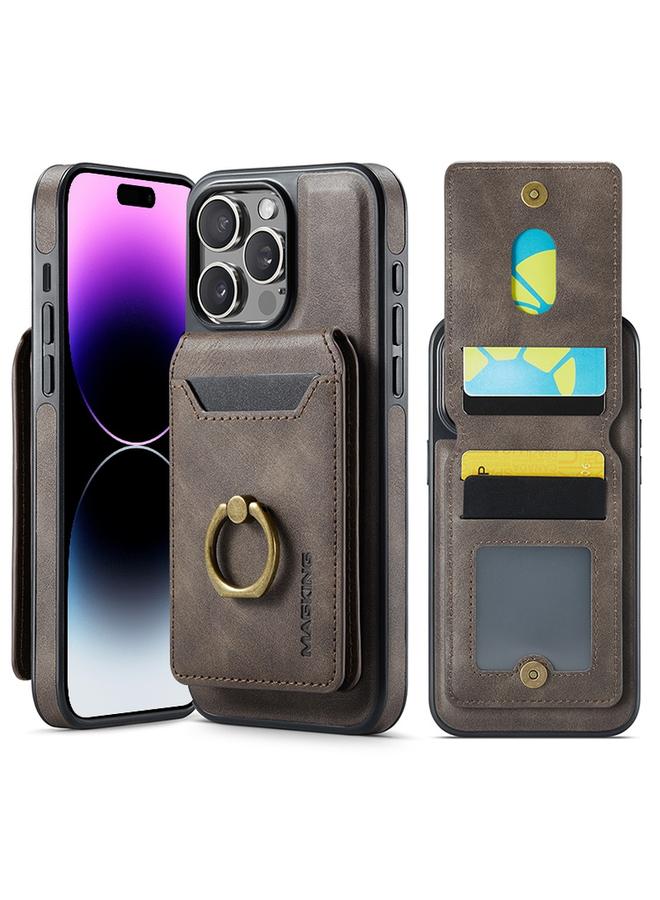 Dg Ming Case For iPhone 14 Pro Max K1 MagSafe Detachable Wallet RFID Back Cover Phone Case - Image 1
