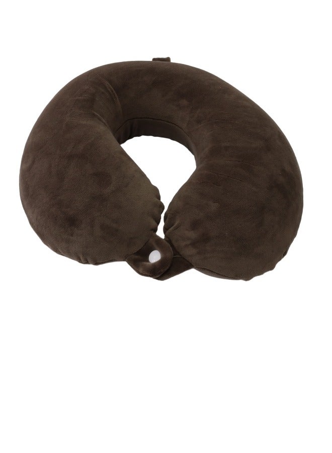 SMART HOME Soft Adjustable Neck Pillow, Head Support Travel Pillow, U Shape Travel Pillow for Travel Car Home Office Memory Foam Travel Neck Pillow 23X23X12CM - Image 3