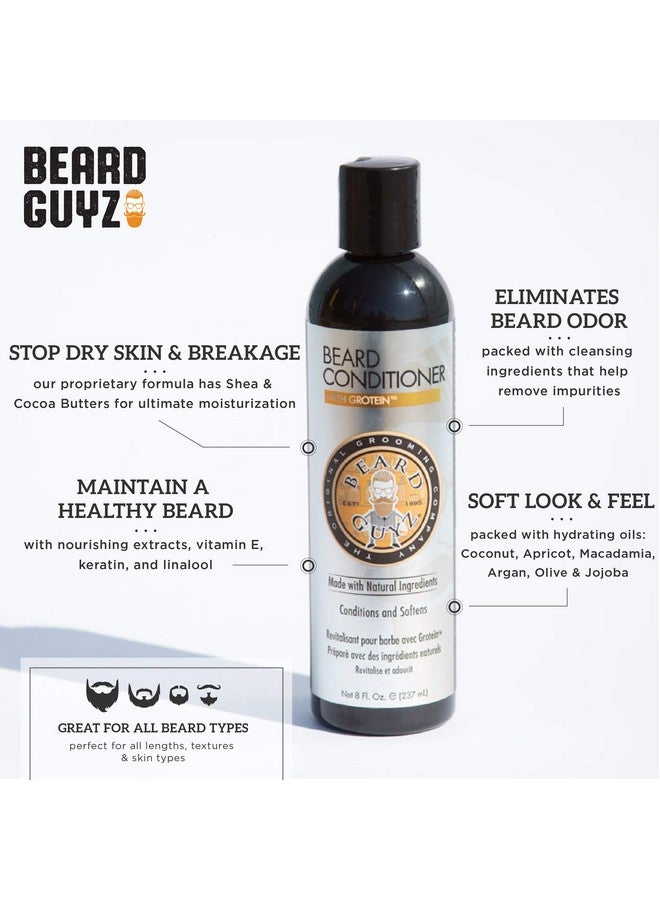 Beard Guyz Beard Conditioner All Beard Types (8 Oz) - Image 2