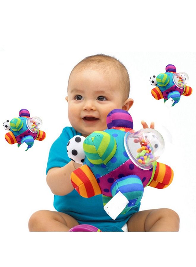 Baby Grip Rattle Ball, Baby Bumpy Ball Toy,  Rattle Cloth Ball, Baby Sensory Toys, Toys to Promote the Coordinated Development of Baby Movement and Body for Babies Over 3 Months - Image 2