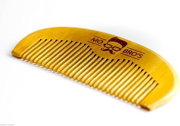 Beard Comb Perfect for Grooming Maintaining Facial Hair Pocket Sized Handmade from Premium Wood