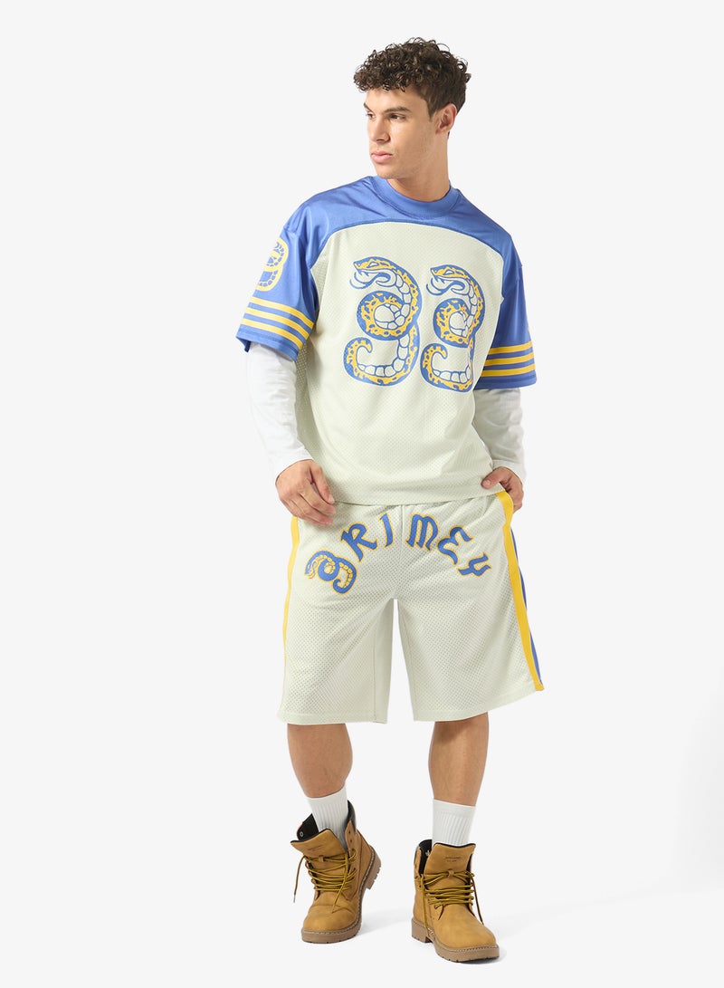 Grimey Droppin Science Baggy Mesh Shorts - Image 2