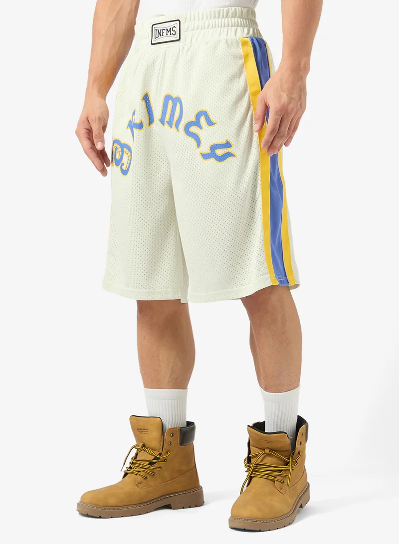 جرايمي Droppin Science Baggy Mesh Shorts