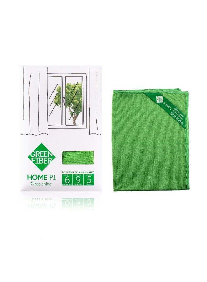 GreenWay Glass towel GreenWay green - Image 2