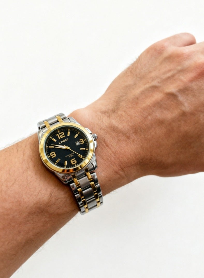 CASIO His And Her Couple Analog Watch MTP/LTP-1314SG-1A - Image 4