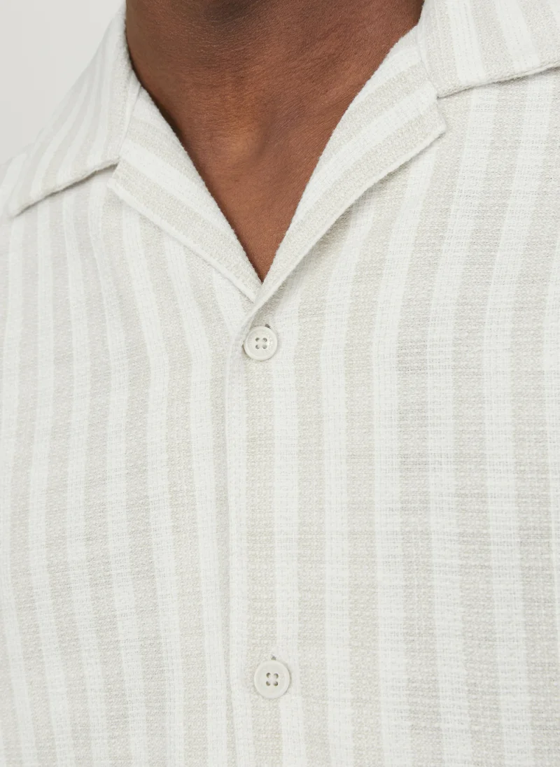 JACK & JONES  Striped Short Sleeve Shirt for Men | Best Price UAE