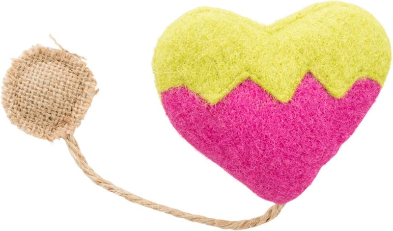 Trixie Heart, fabric, catnip, 8 cm/18 cm - Image 3