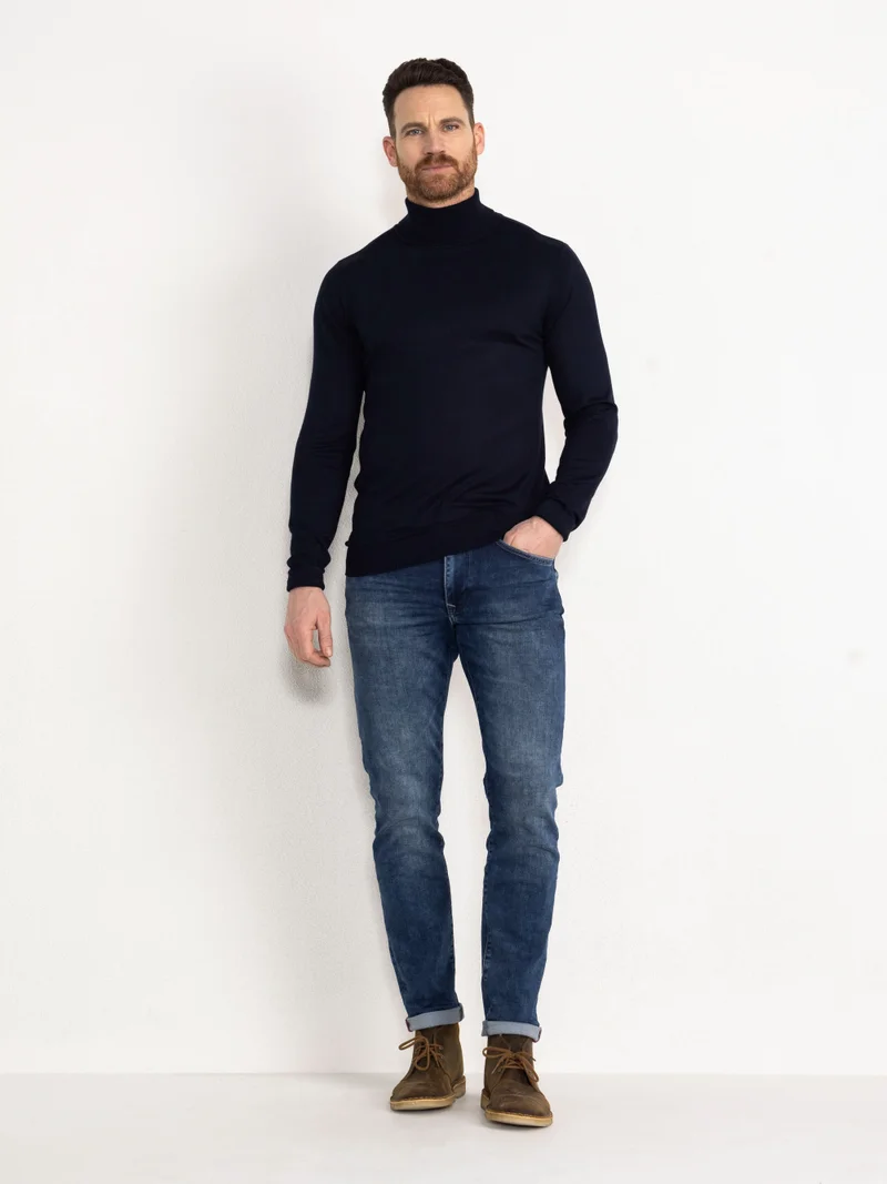 Petrol Industries Men Knitwear Collar Basic