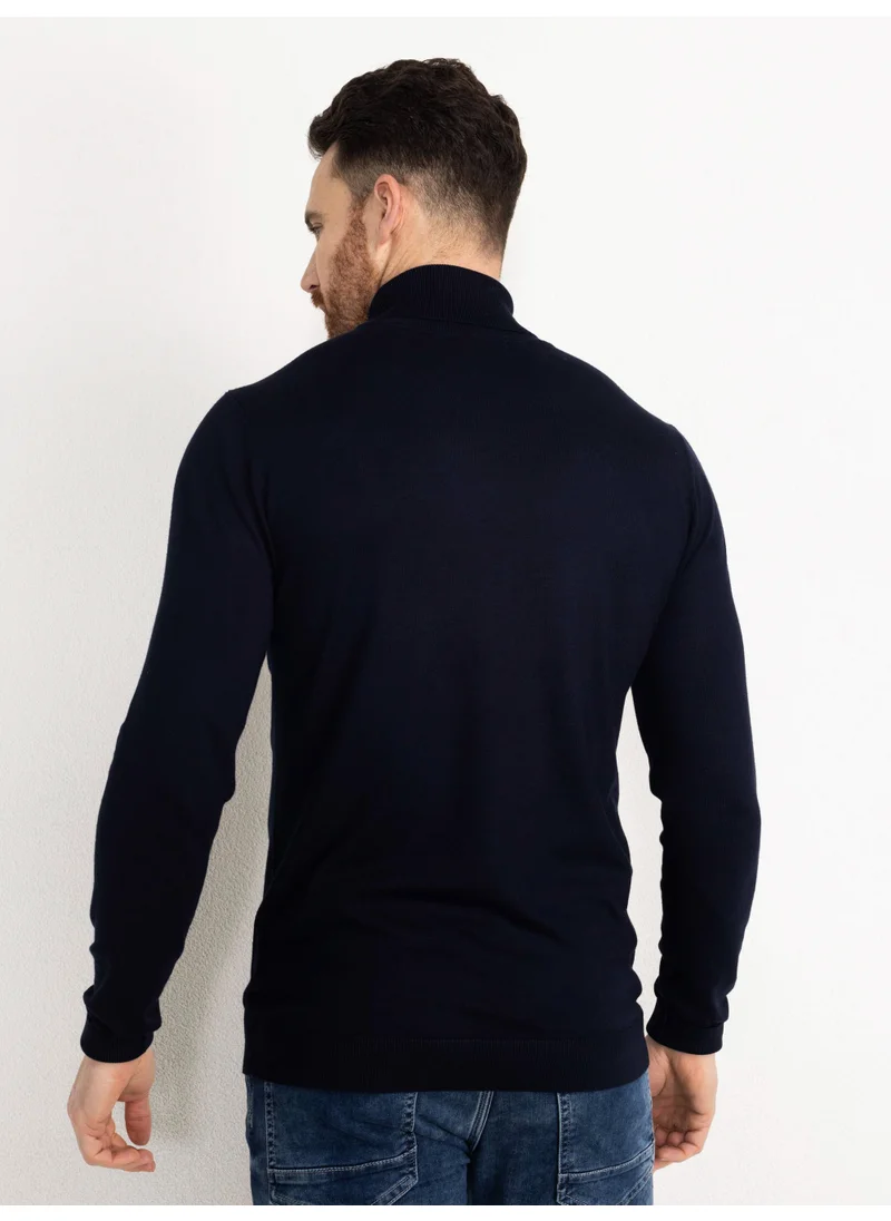 Petrol Industries Men Knitwear Collar Basic