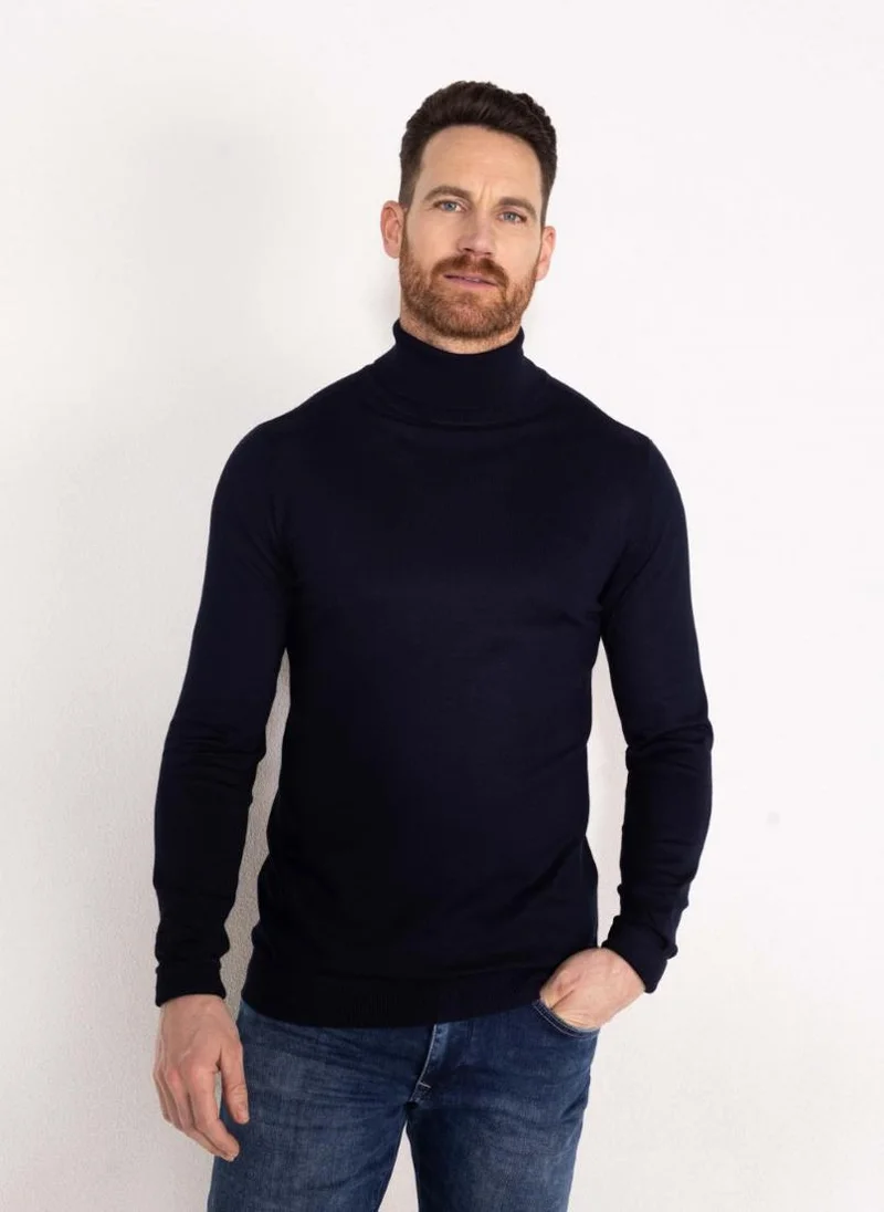 Petrol Industries Men Knitwear Collar Basic