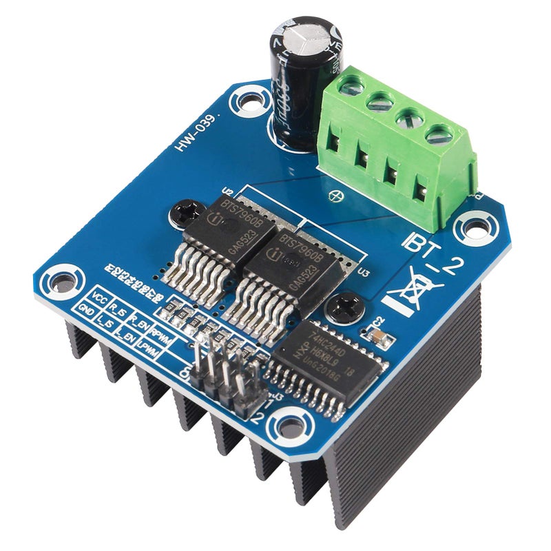 UMLIFE 3pcs BTS7960 43A High Power Motor Driver Module/Smart Car Driver Module for Arduino Current Limit - Image 4