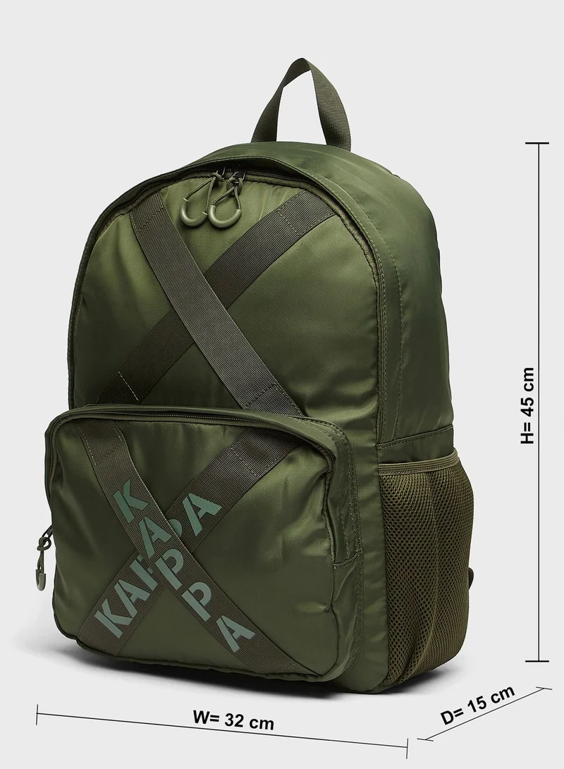 Kappa Cross Strap Detail Backpack