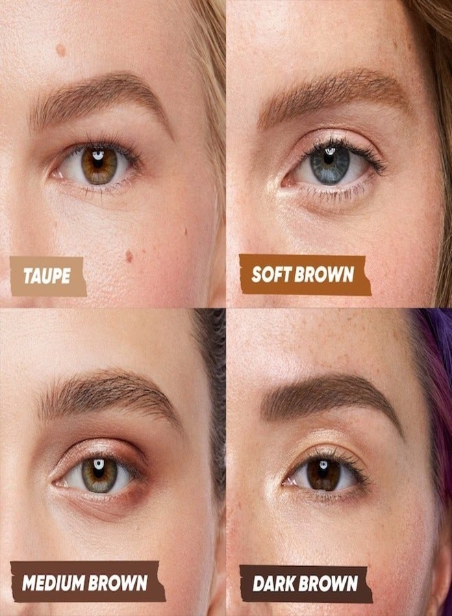 Kosas Brow Pop Nano Ultra-Fine Detailing & Feathering Eyebrow Pencil, Soft Brown - Light Brown/Dark Blonde 0.03g - Image 4