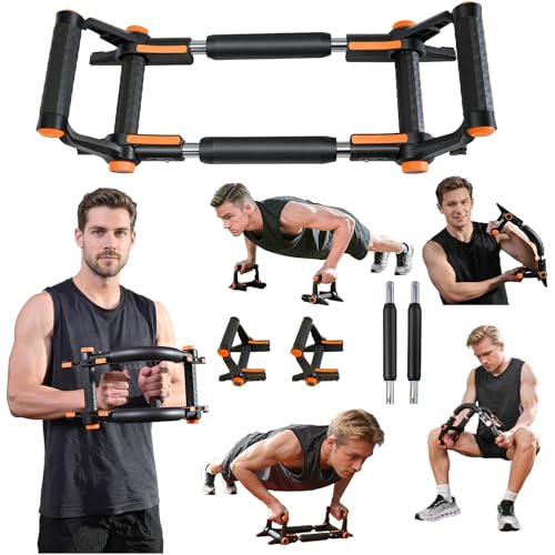 kisnbld Twister Arm Trainer, Adjustable 20-70lbs Push-Up & Arm Strength Equipment, Ergonomic Non-Slip Grip, Spring Resistance Home Gym for Men Women - Image 1
