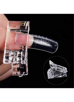 OCTOBER 10pcs Nail Tips Clip for Quick Building Polygel nail forms Nail clips for polygel Finger Nail Extension UV LED Builder Clamps Manicure Nail Art Tool 
