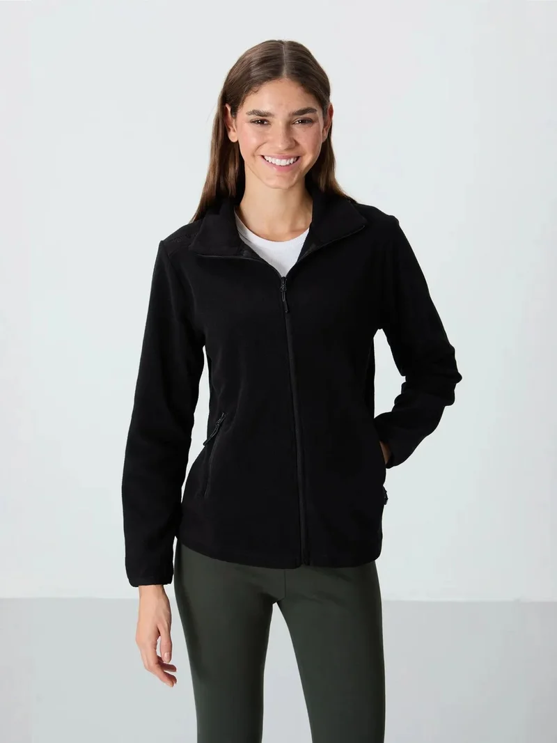 تومي لايف TOMMY Women's Plush Zip Sweatshirt