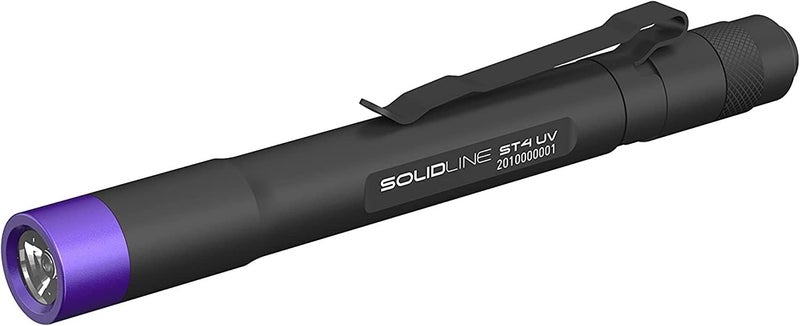 Ledlenser Solidline ST4 UV Black Flashlight - Image 1