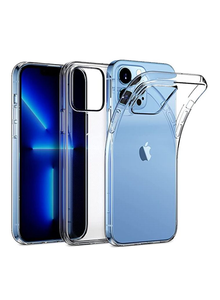 iPhone 14 Pro Case Ultra [Slim Thin] Scratch Resistant TPU Rubber Soft Silicone Protective Crystal Clear Case Cover for iPhone 14 Pro (Clear) - Image 1