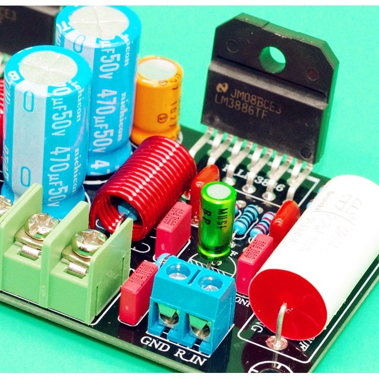 Lm3886 Amplifier Board Diy Kit Audio Power Amplifier Board Dual Channel Stereo Power Board Pcba Kit - Image 5