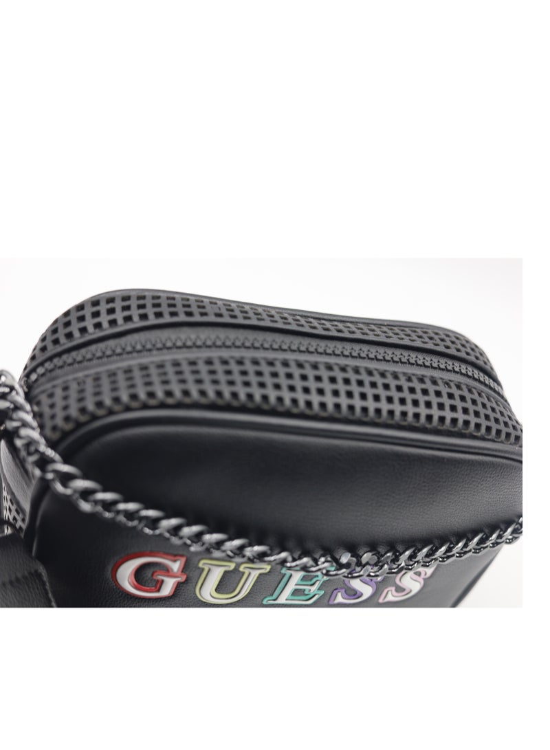 جس حقيبة كروس بودي بشعار Guess Letter Cingard - Image 4