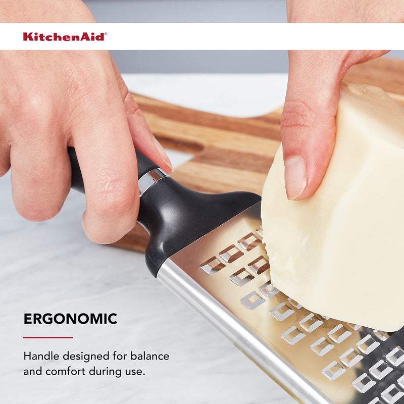 KitchenAid KE320OHOBA Classic Etched Medium Grater, Black 2 - Image 4