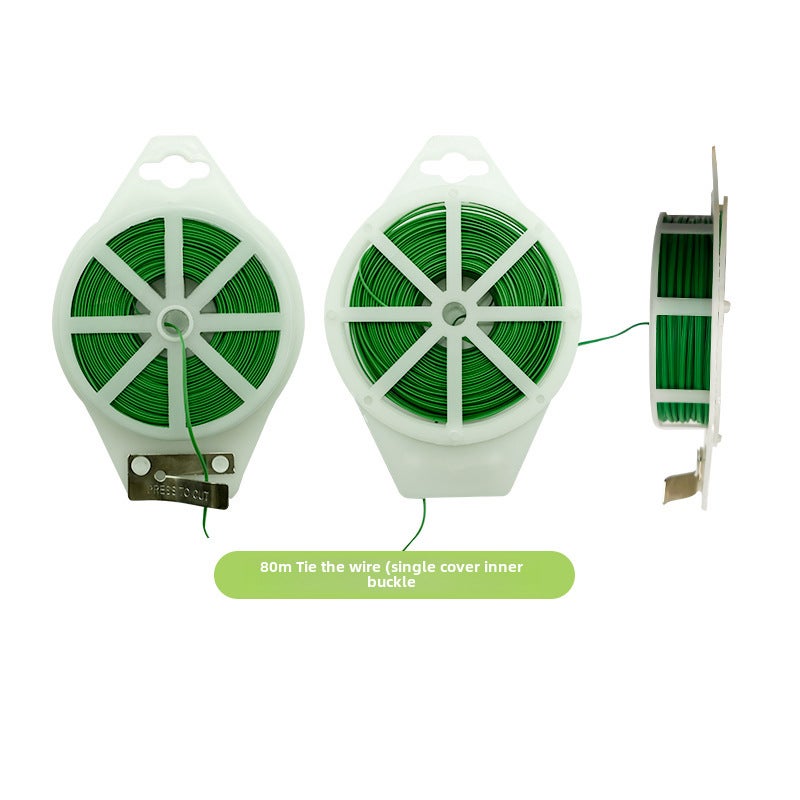 Loquat Garden Tying Tool Twist Tie Cutter 80 (foot meters) with Cutter