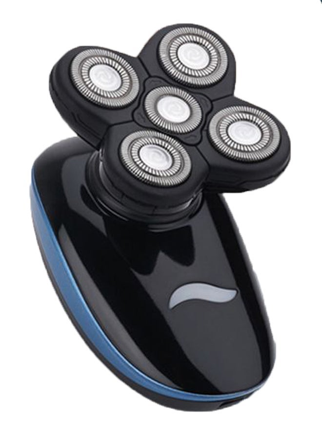 نيبمينينت 5-In-1 4D Rechargeable Electric Shaver Blue/Black