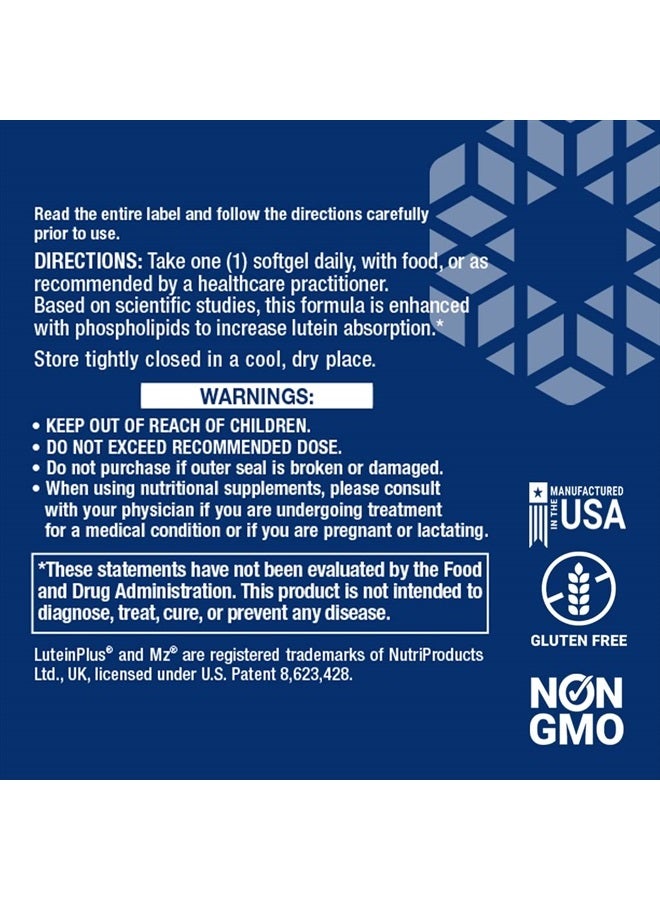 Life Extension مكوجارد دعم العين مع الزعفران والأستازانتين - مع اللوتين، ميزو-زياكسانثين - مكمل صحة العين - مرة واحدة يوميًا، غير معدّل وراثيًا، خالي من الغلوتين - 60 حبة (عبوة من 1) - Image 3