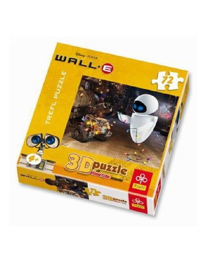 Trefl Trefl - Puzzle Hit 3D Disney Wall-E  72Pcs - 35524 