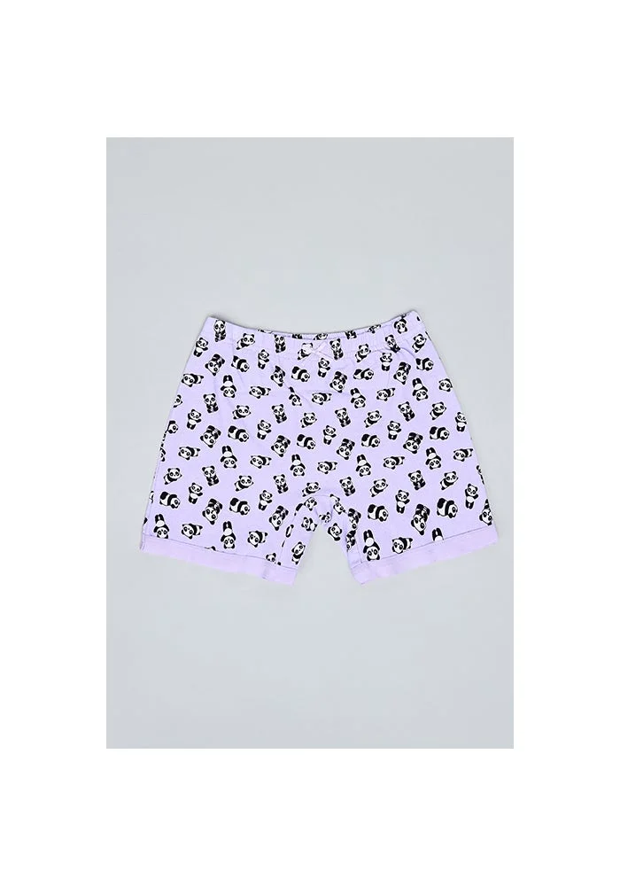 أر أند بي 3 Pack Printed Long Shorts