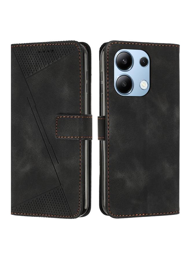 erorex Case For Xiaomi Redmi Note 13 4G Global Dream Triangle Leather Phone Case with Lanyard - Image 1