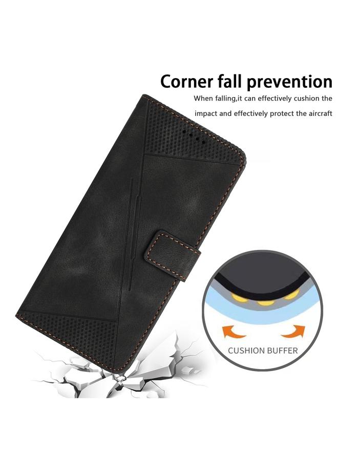 erorex Case For Xiaomi Redmi Note 13 4G Global Dream Triangle Leather Phone Case with Lanyard - Image 5