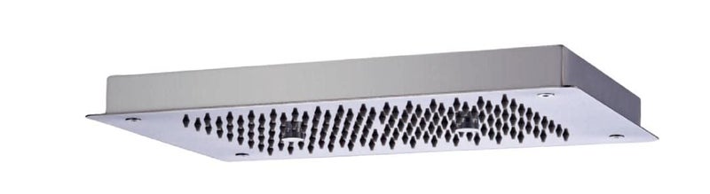 OBLONG OBOLONG Ceiling Mounted Overhead Shower Head For Bathroom Rain Shower Square Overhead Shower Without Arm 48 x 33 x 5 cm Chrome - Image 3